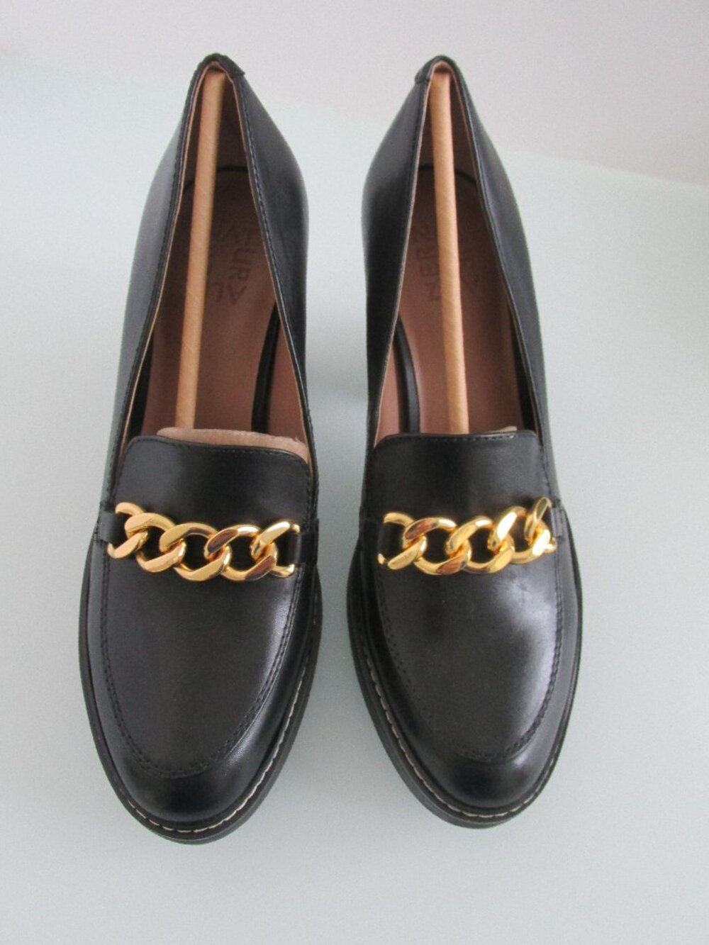 Naturalizer (New) Callie-Moc Leather Heels Size 8M